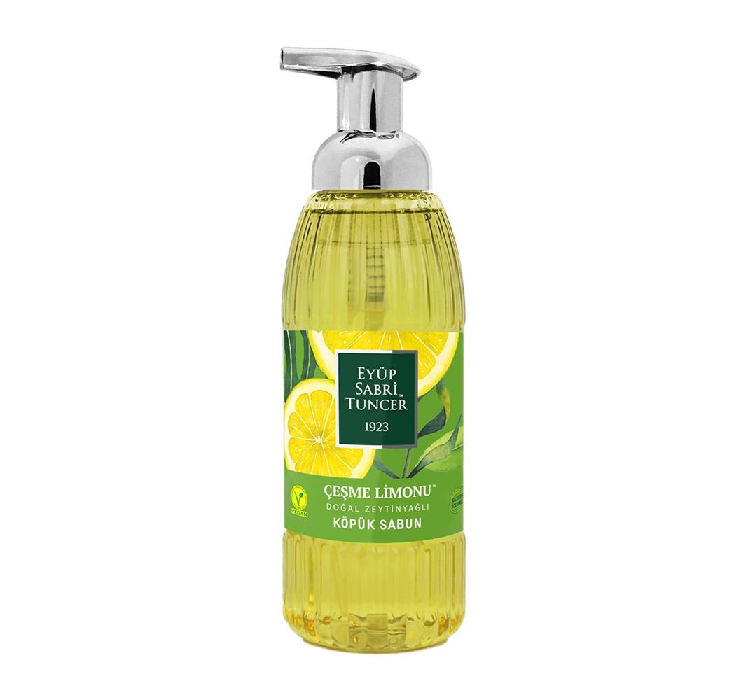 88422 Eyüp Sabri Tuncer 500ml Köpük Çeşme Limonu Sabun Pet Şişe - Görsel 1