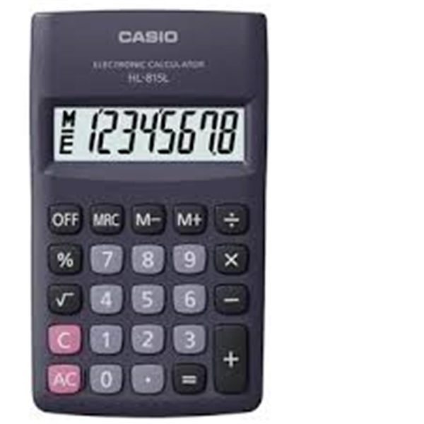 Casio Hl-815L-Bk 8 Hane S