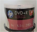 HP DVD+R DL 8.5GB Printable 50 Cakebox - Görsel 2
