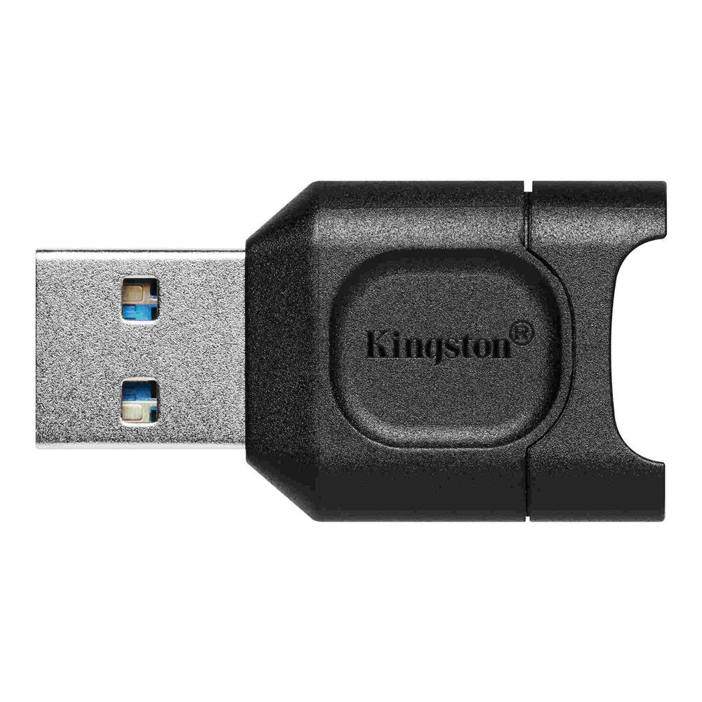 92223 Kingston MLPM MobileLite Plus USB 3.1 microSDHC-SDXC UHS-II Card Reader - Görsel 1