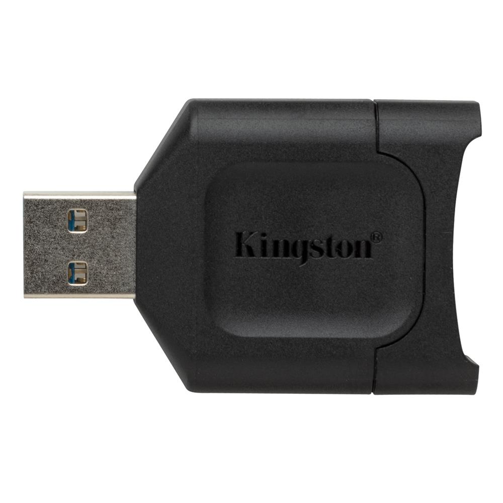92224 Kingston MLP MobileLite Plus USB 3.1 SDHC-SDXC UHS-II Card Reader - Görsel 1