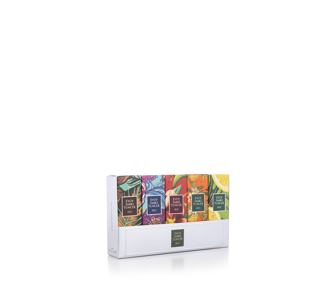 92269 Eyüp S.T Set-1 16ml 5Li Cam Şişe Sprey Kolonya (A.Zeytin-P.Geceleri-Yasemin-Y.Ormanları-Gardenya) - Görsel 1