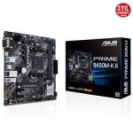 Asus Prime B450M-K II AMD B450 AM4 DDR4 4400 HDMI DVI VGA M2 USB3.2 mATX BIOS Flashback Anakart - Görsel 2
