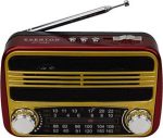Everton Rt-310bt Bluetooth Fm-Usb-Tf Card- Şarjlı  Nostaljik Radyo - Görsel 2