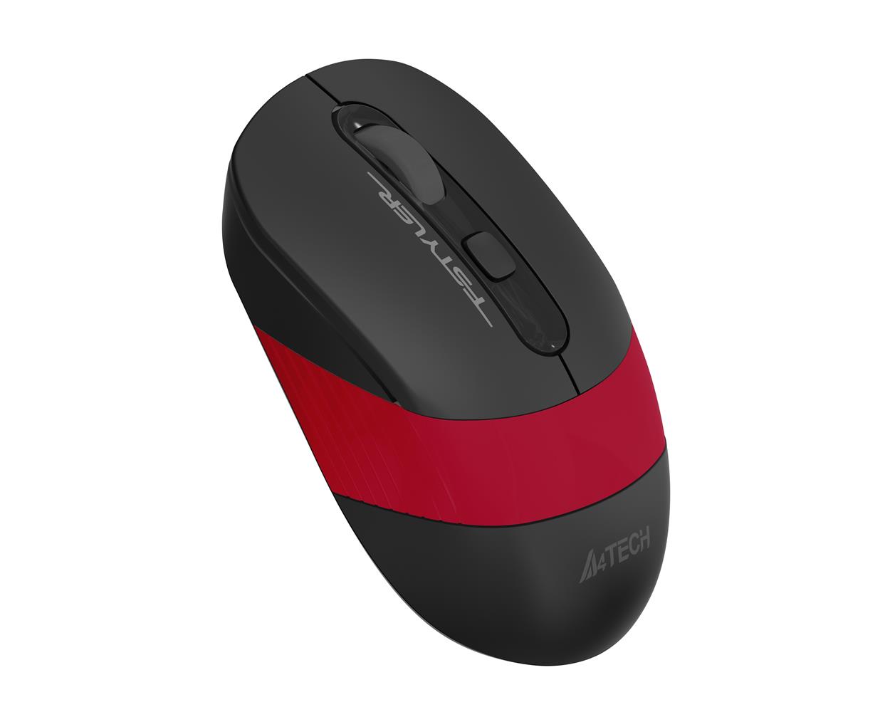 92928 A4 Tech Fg10 Kırmızı Nano Kablosuz Optik 2000 Dpı Mouse - Görsel 1