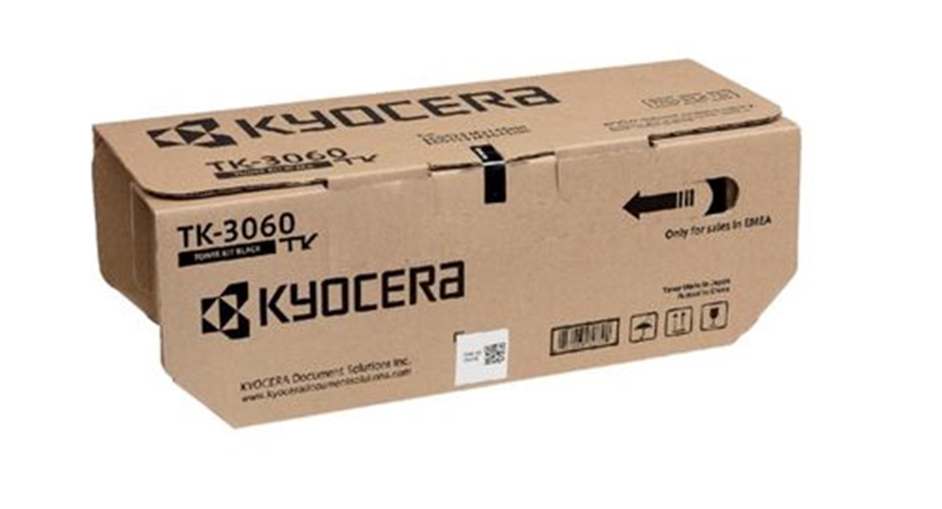 92971 Kyocera TK-3060 Orjinal Fotokopi Toneri Ecosys M3145idn - M3645idn 12.500 Sayfa - Görsel 1