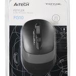A4 Tech Fg10S Silent Gri Nano Kablosuz Optik 2000 Dpı Mouse (Sessiz)