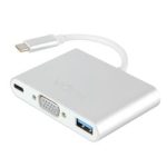 Vcom CU426M Type-C-M To Vga-F Usb 3.0-F Type-C-F Çevirici - Görsel 2