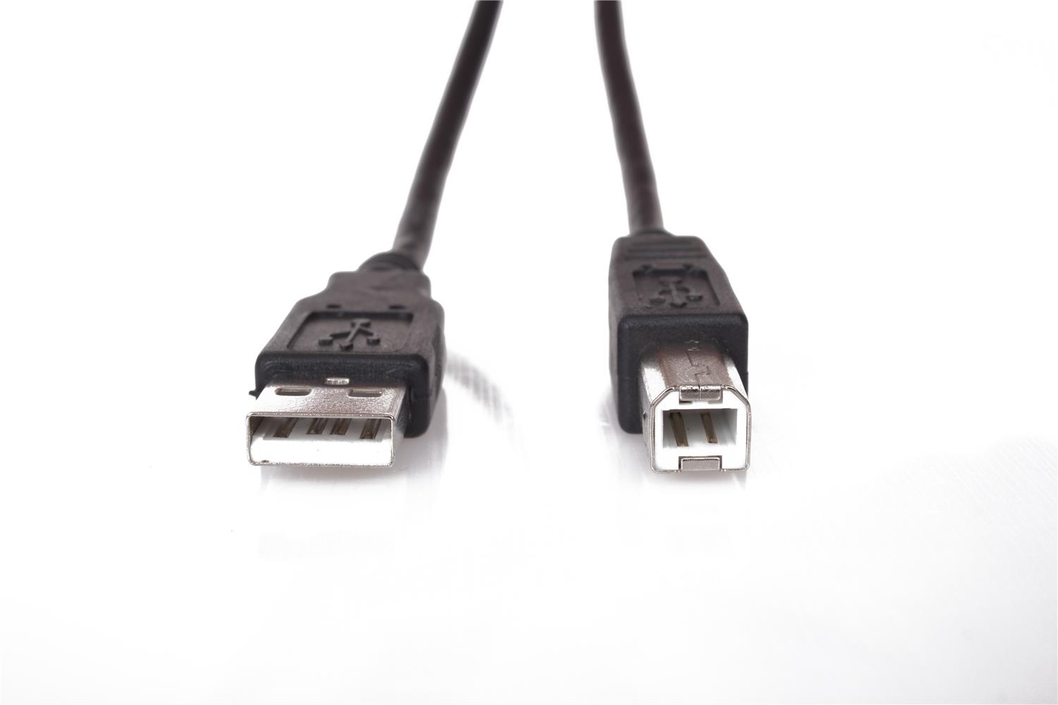 95374 Vcom CU201-B-1.5 1.5MT Siyah 2.0V Usb 2.0 Yazıcı Kablosu - Görsel 1