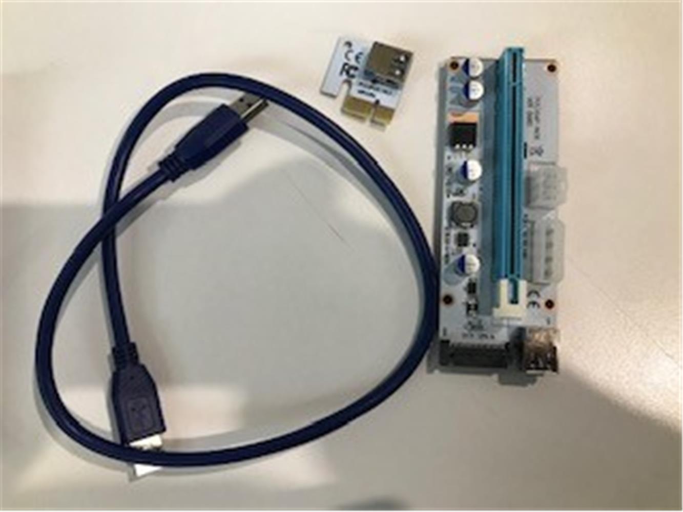 95581 S-link Sl- Ex10 Pcı-E 1x To 16x Sata 6Pin Bitcoin Riser Ekran Kartı Yükseltici - Görsel 1