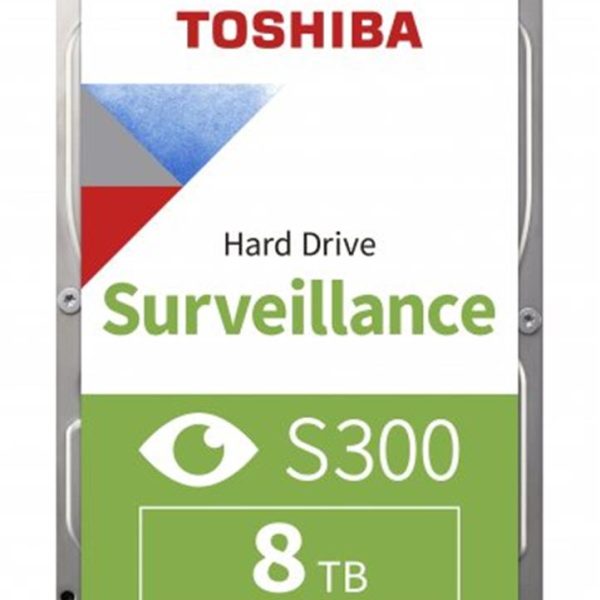 Toshiba 8TB HDWT380UZSVA S300  3.5" 7200RPM 7-24 Güvenlik Diski