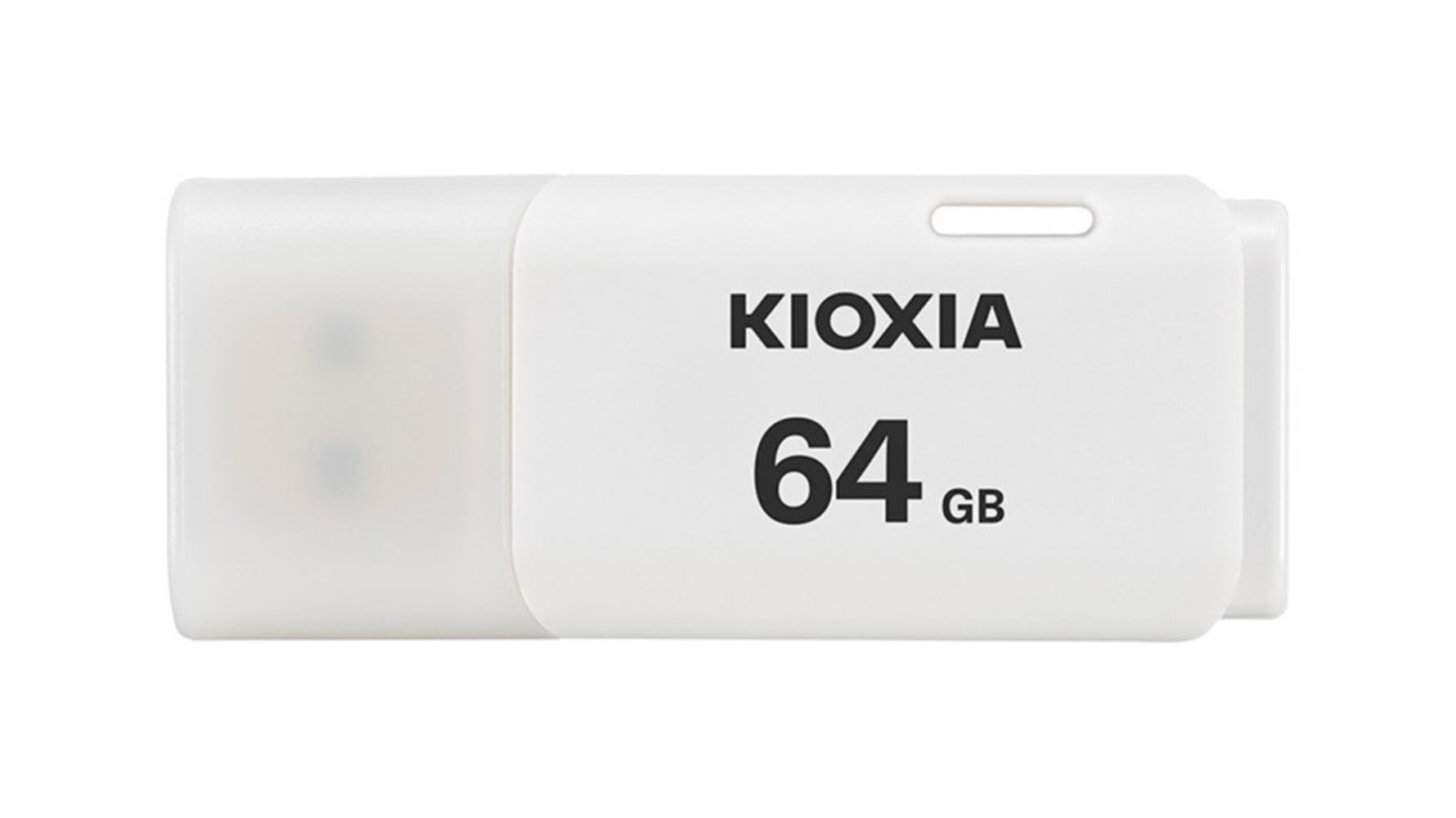 96352 Kioxia 64GB U202 Beyaz Usb 2.0 Flash Bellek - Görsel 1