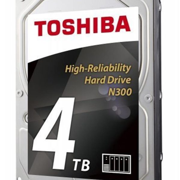 Toshiba 4TB N300 HDWG440UZSVA 7200RPM 128MB SATA3 Nas Diski