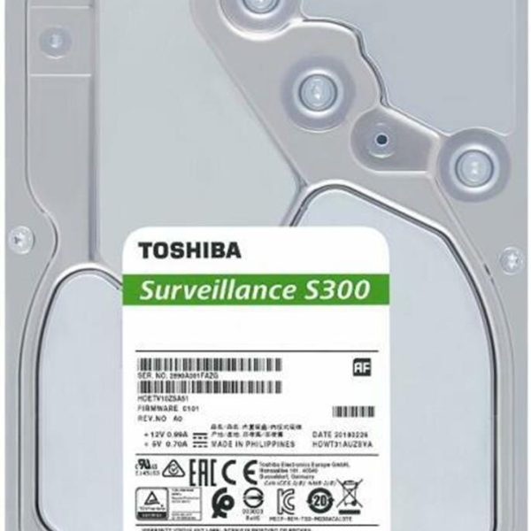 Toshiba 6TB HDWT860UZSVA 3.5 S300 5400RPM 256MB SATA3 Güvenlik 7-24 Harddisk