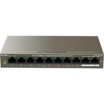 Tenda TEF1110P-8-63W 10 Port 8 Port Poe+ 10-100 + 2 Port 10-100 Switch - Görsel 2