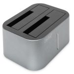 Digitus DA-71540-1 2.5"-3.5" USB 3.0 2-port'lu SATA HDD Docking Station, kopyalama özelliği
