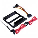 Akasa AK HDA03 2 x  2,5" HDD 3.5" Adaptör + Sata Kablo Seti