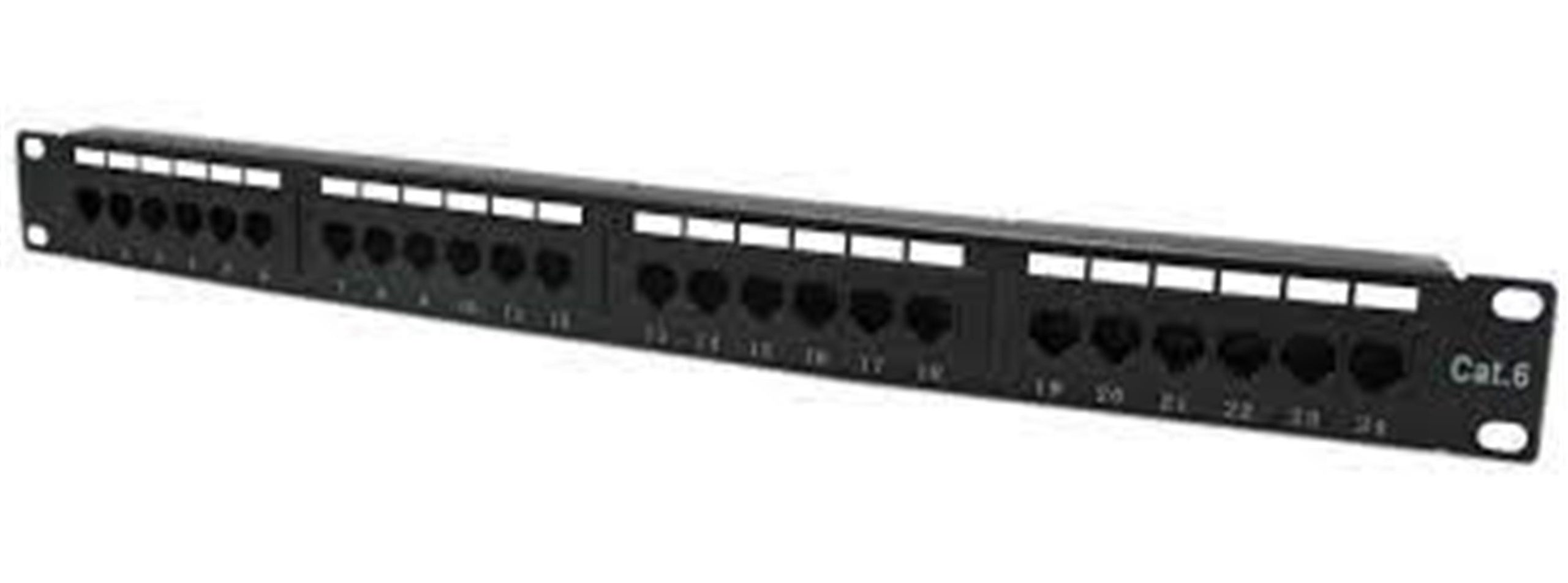 98544 Codegen COD624 24 Port Cat6 Utp Patch Panel - Görsel 1