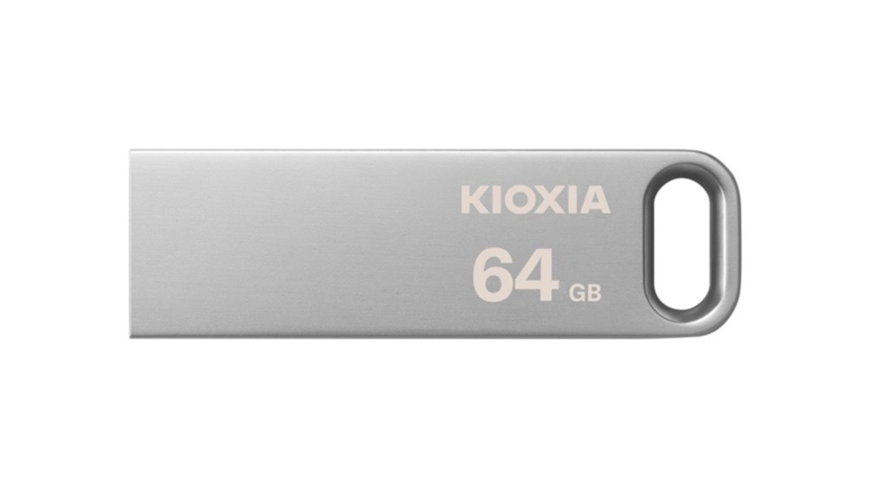 99347 Kioxia 64GB U366 Metal Usb 3.2 Gen 1 Flash Bellek - Görsel 1