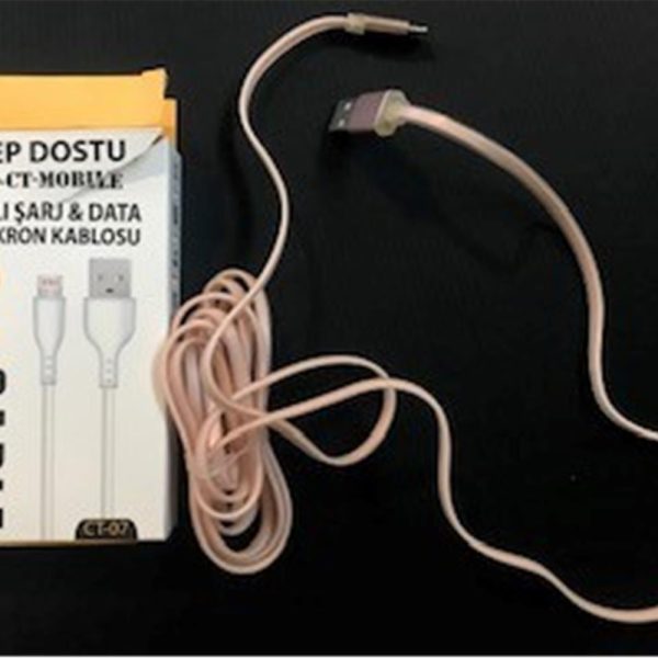 Dataline Ct-07 2.4a Lightning Data Kablosu Hızlı Şarj 1,5mt